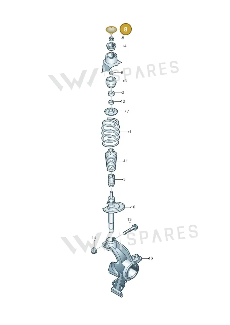 6C0412359A — SEAT Ibiza Stylance (2015-) diagram 672411000, position 8
