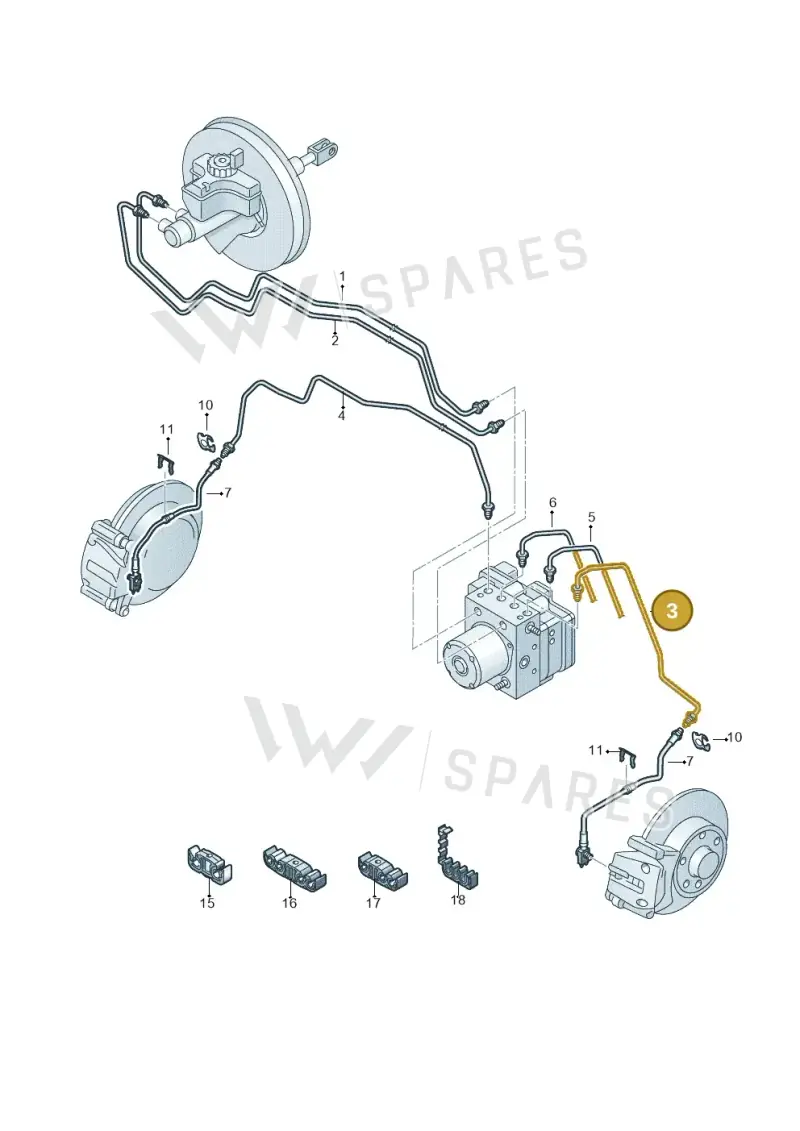6C0614723C — SEAT Ibiza Stylance (2015-) diagram 773611250, position 3