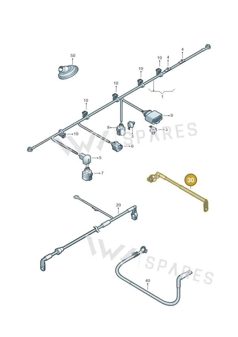 6C0915181D — SEAT Toledo Reference (2015-2019) diagram 419971650, position 30