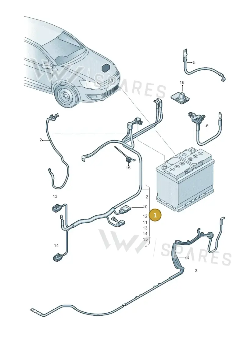 6C0971349PC — SEAT Ibiza Stylance (2015-) diagram 794971650, position 1