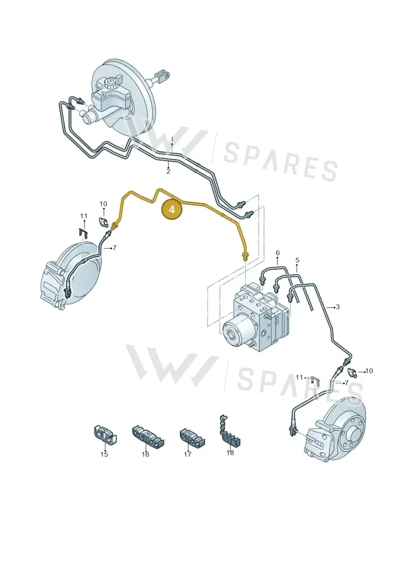 6C2614724 — SEAT Ibiza Stylance (2015-) diagram 773611250, position 4