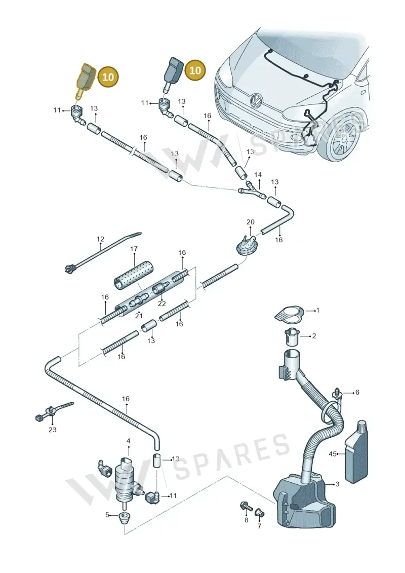 6E0955985B — SEAT Mii electric (2020-2021) diagram 723955100, position 10