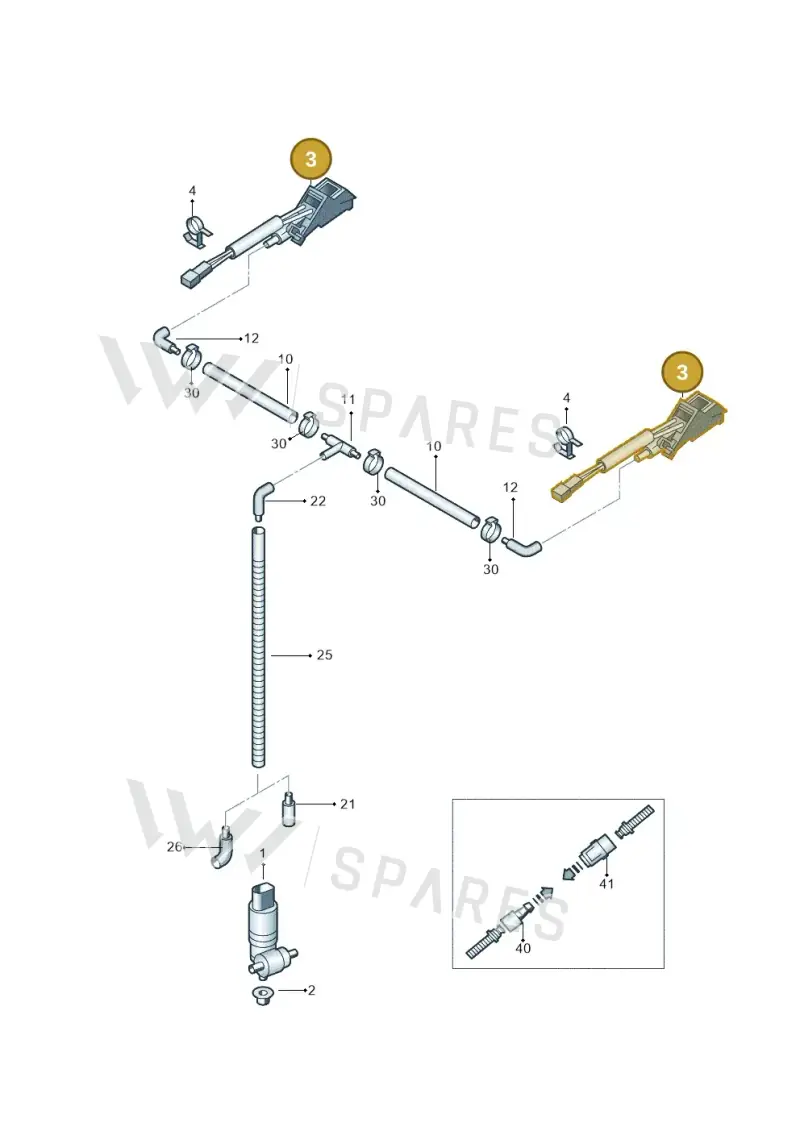 6E0955986B — SEAT Toledo Reference (2015-2019) diagram 663955100, position 3