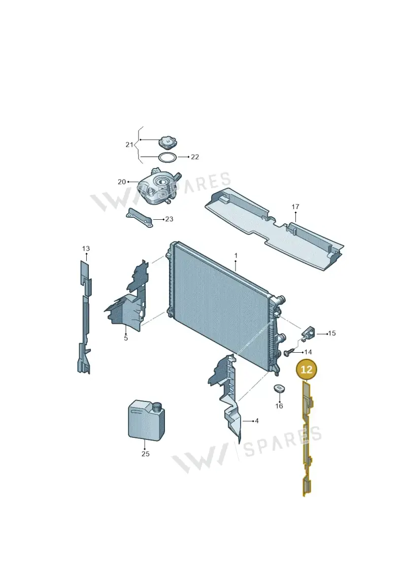 6F0121331B — SEAT Arona (2017-) diagram 813121000, position 12