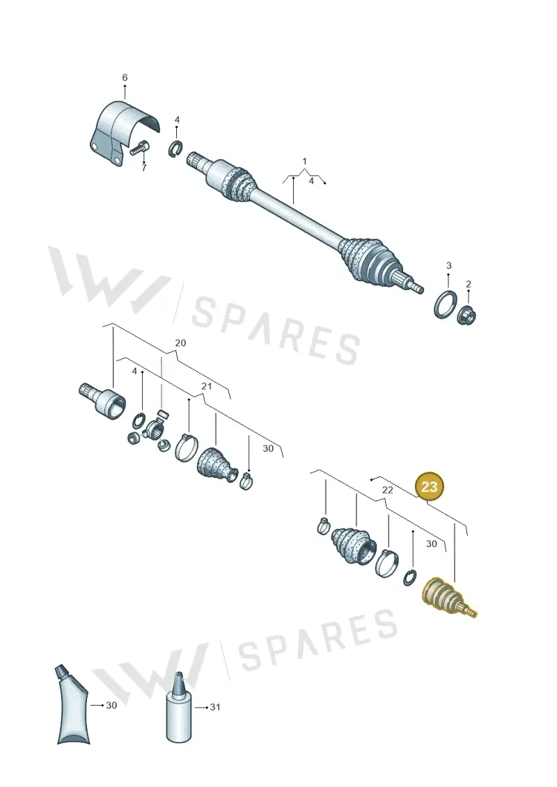 6F0498099 — SEAT Arona (2017-) diagram 837407240, position 23