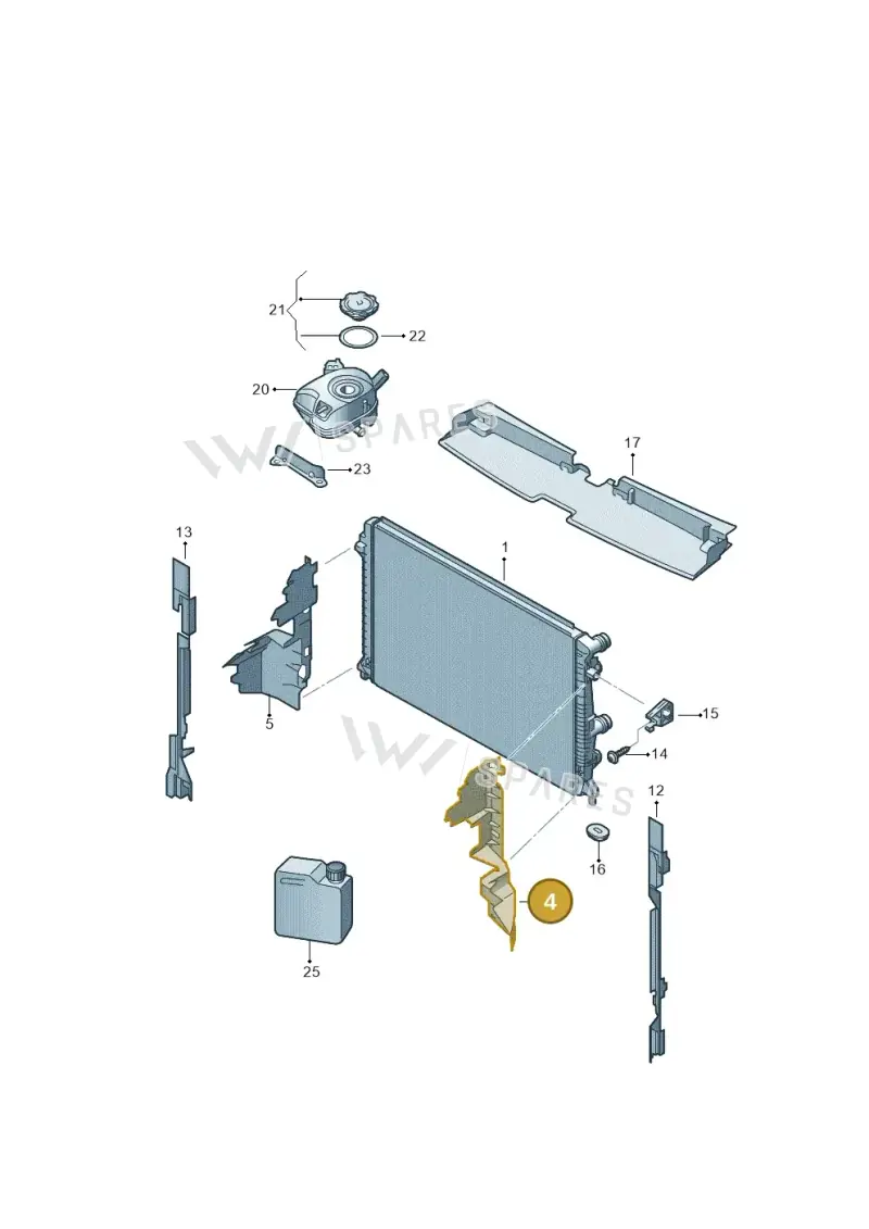 6F9121283B — SEAT Arona (2017-) diagram 813121000, position 4