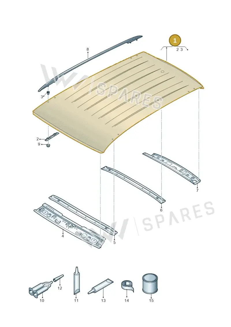 6F9817101 — SEAT Arona (2017-) diagram 471817000, position 1