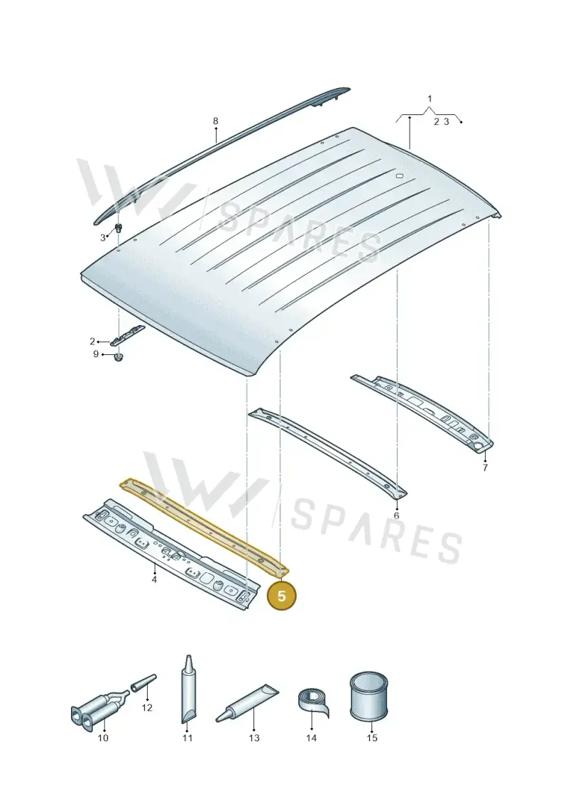 6F9817120 — SEAT Arona FR (2017-) diagram 471817000, position 5