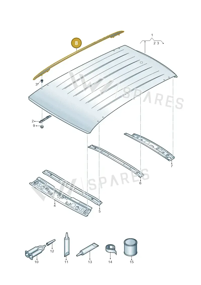 6F9860025FQEL — SEAT Arona FR (2017-) diagram 471817000, position 8