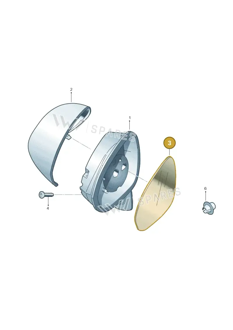 6J0857522H — SEAT Ibiza (2015-) diagram 879857400, position 3