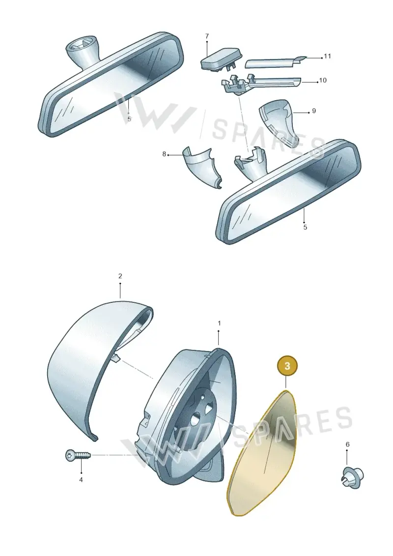 6J0857522J — SEAT Ibiza (2012-) diagram 639857400, position 3