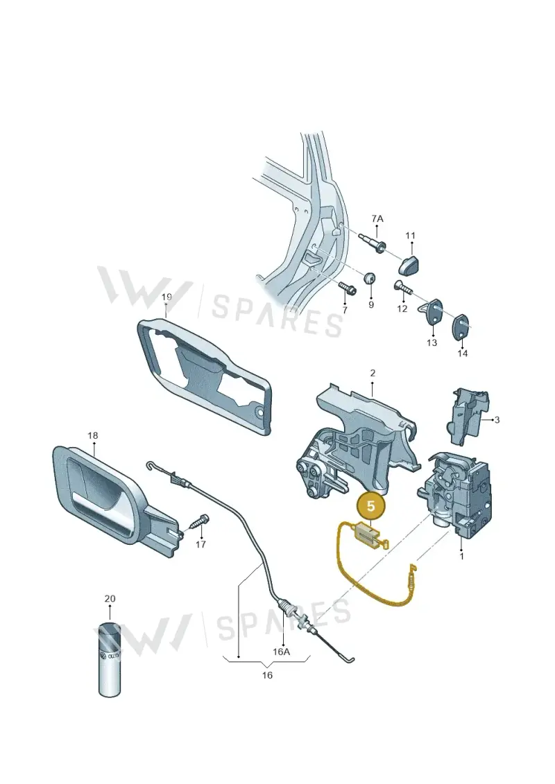 6J3837017D — SEAT Ibiza (2015-) diagram 634837000, position 5
