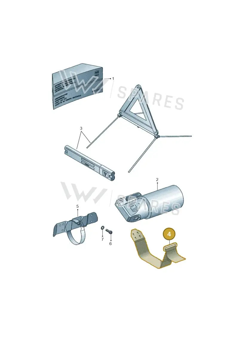 6K0860265A — SEAT Ibiza (2015-) diagram 418860000, position 4