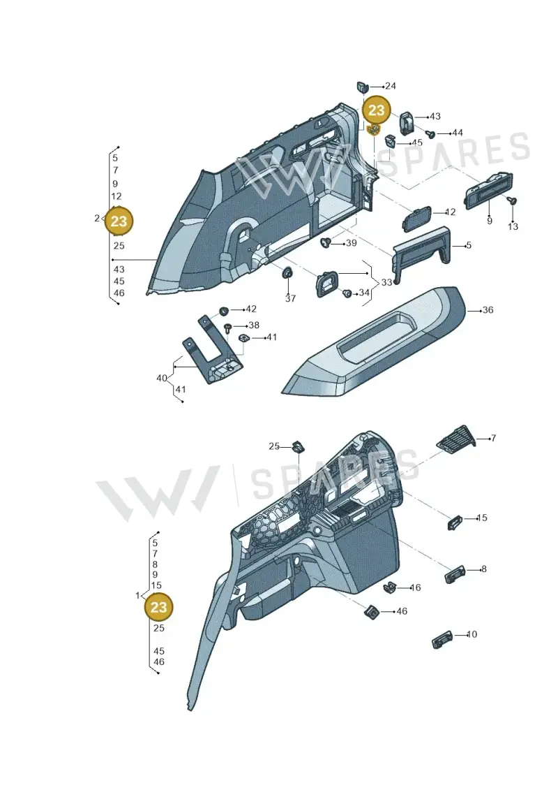 6N0867190 — SEAT Tarraco FR (2018-2024) diagram 833867080, position 23