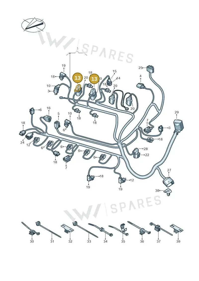 6N0971921A — SEAT Formentor TSI CUPRA (2020-) diagram 5h0971010, position 13