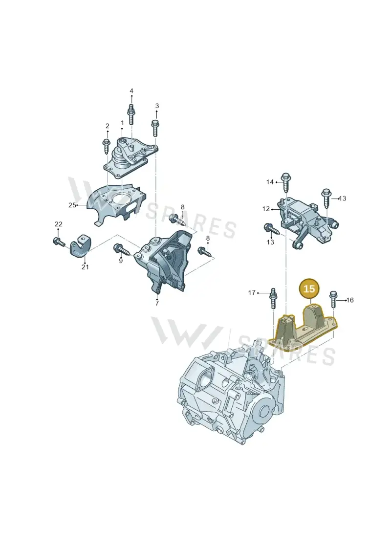6Q0199111Q — SEAT Toledo Reference (2015-2019) diagram 773199400, position 15