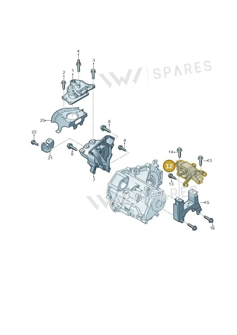 6Q0199555AS — SEAT Ibiza Stylance (2015-) diagram 773199280, position 12