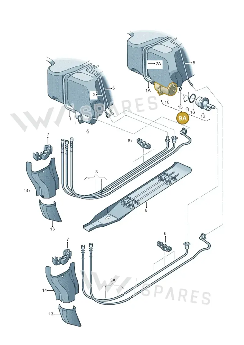 6Q0201051C — SEAT IBIZA                  06> (2005-) diagram 253201400, position 9A
