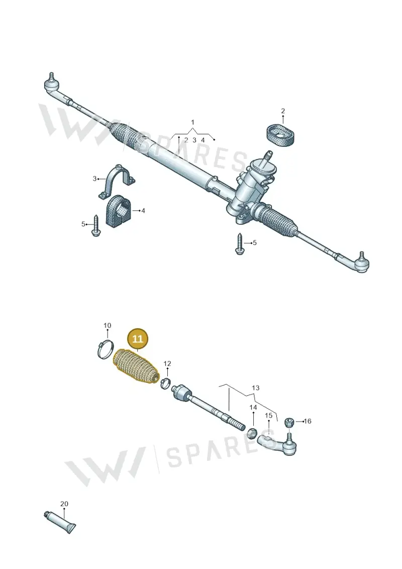 6Q0423831D — SEAT Toledo Reference (2012-2015) diagram 672423550, position 11