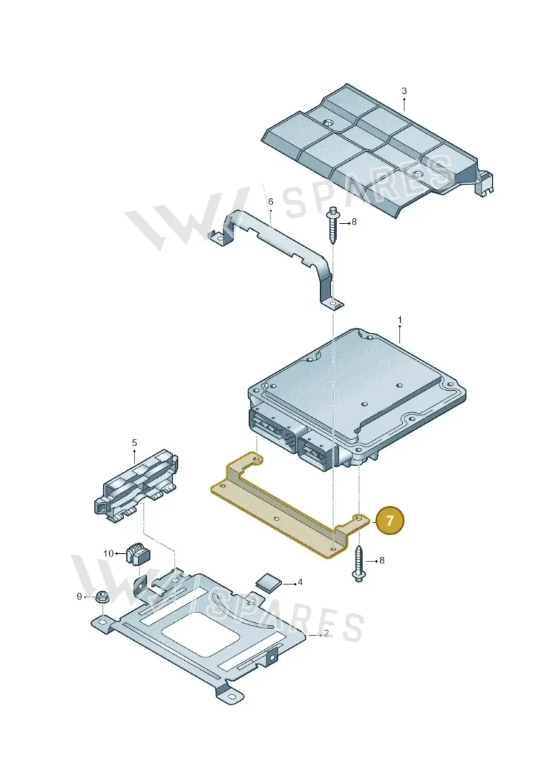 6Q0907269B — SEAT Alhambra Stylance (2015-2022) diagram 719906200, position 7