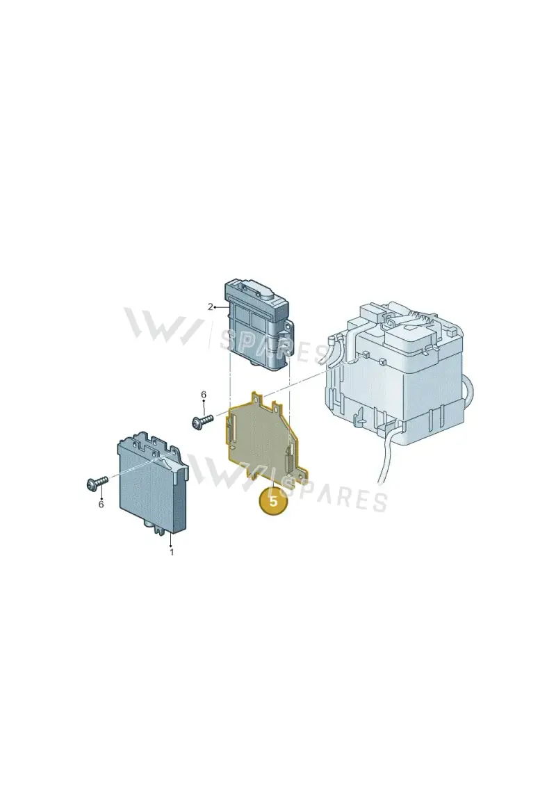 6Q0927163 — SEAT IBIZA                  06> (2005-) diagram 461927450, position 5