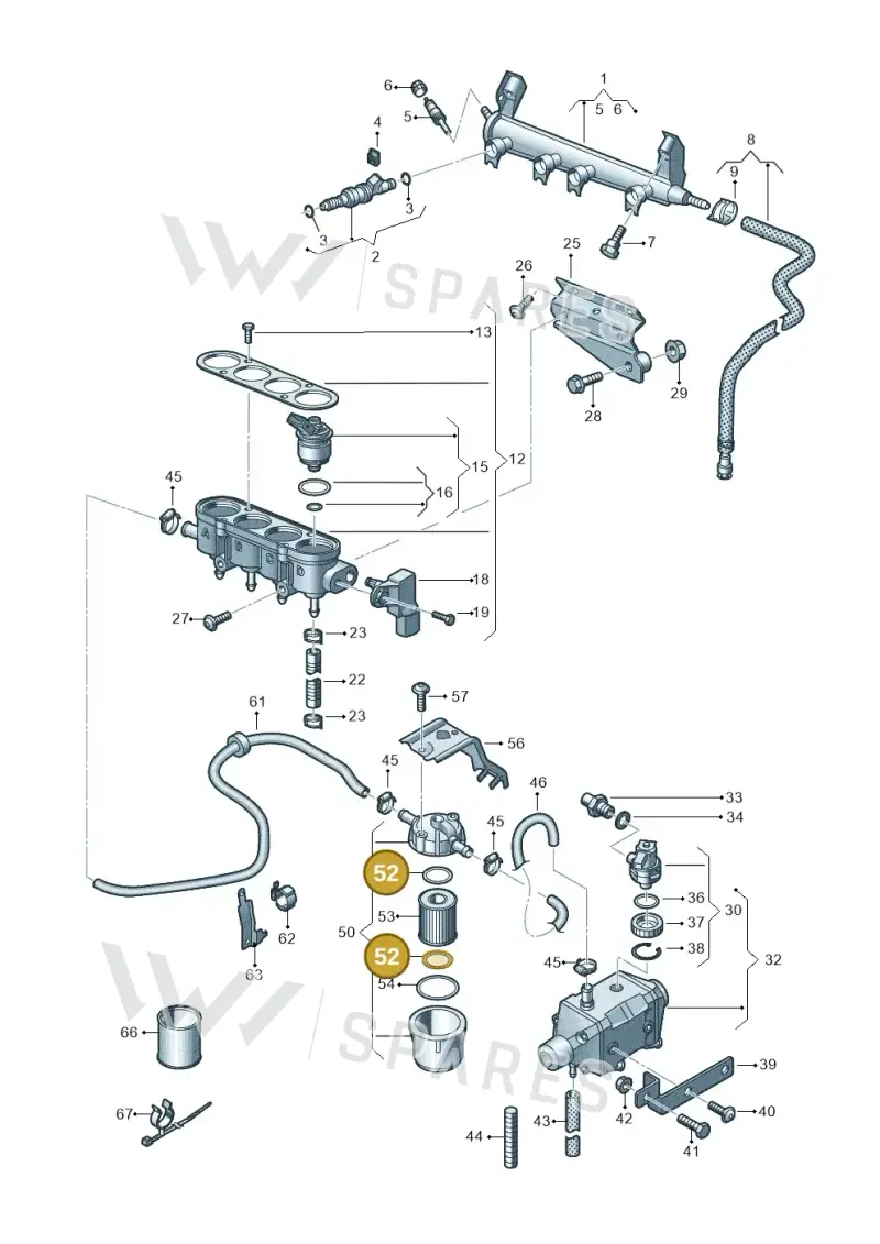 6R0127113C — SEAT Altea XL Reference (2013-2013) diagram 649133440, position 52