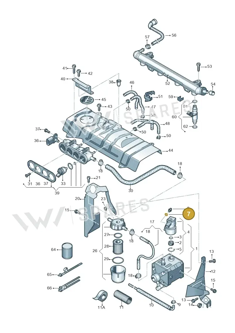 6R0201174 — SEAT Ibiza Reference (2012-2012) diagram 672133420, position 7