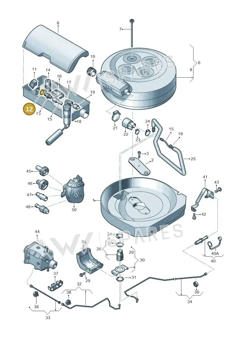 6R0201174 — SEAT Ibiza Reference (2012-2012) diagram 672201090, position 12