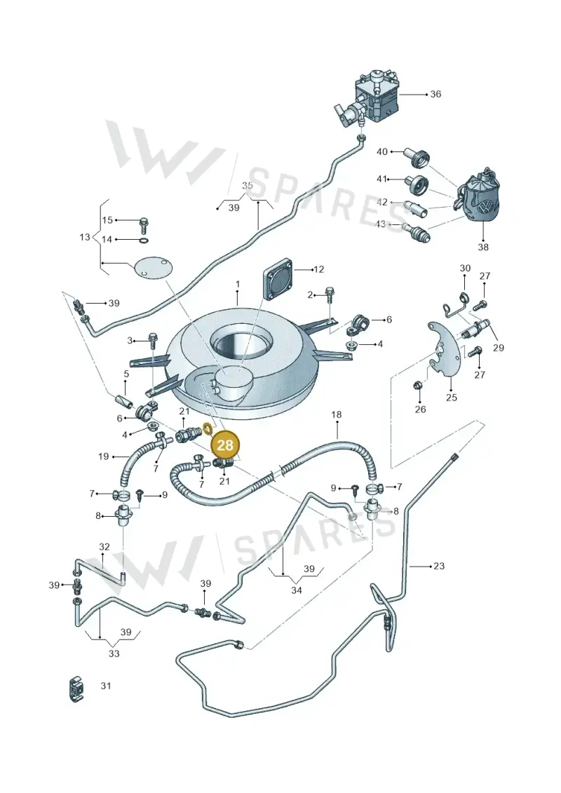 6R0201174 — SEAT Altea XL Reference (2013-2013) diagram 703201090, position 28