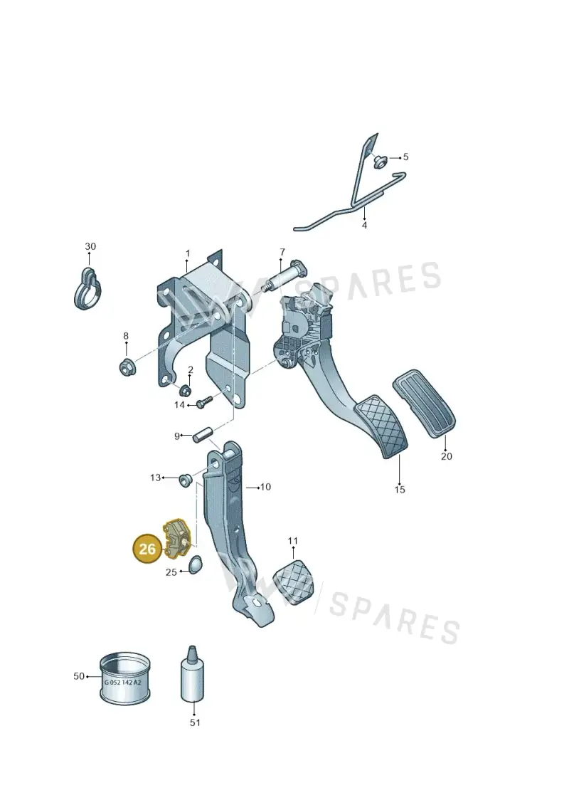 6R0721169 — SEAT Mii electric (2020-2021) diagram 723721600, position 26