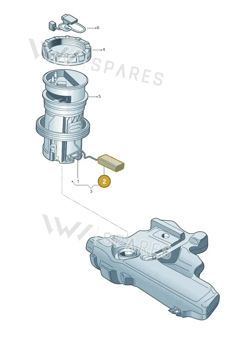 6R0919673A — SEAT Toledo Reference (2015-2019) diagram 481919300, position 2
