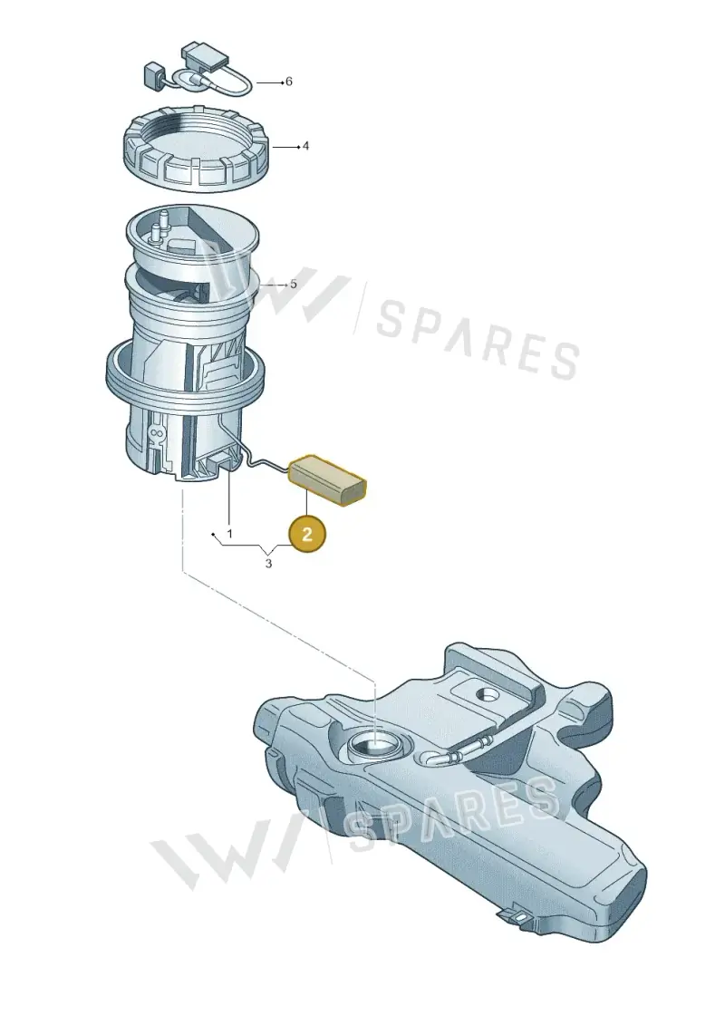 6R0919673C — SEAT Toledo Reference (2015-2019) diagram 481919300, position 2