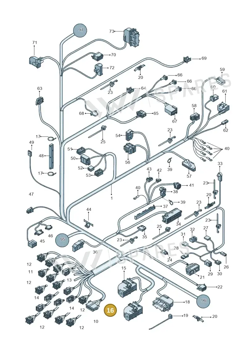 6R0937700A — SEAT Ibiza Reference (2012-2012) diagram 639971820, position 16
