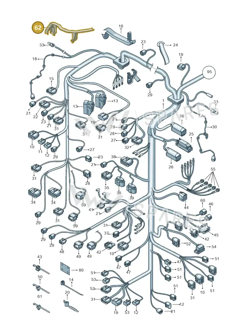 6R0971615 — SEAT Ibiza Reference (2012-2012) diagram 639971800, position 62