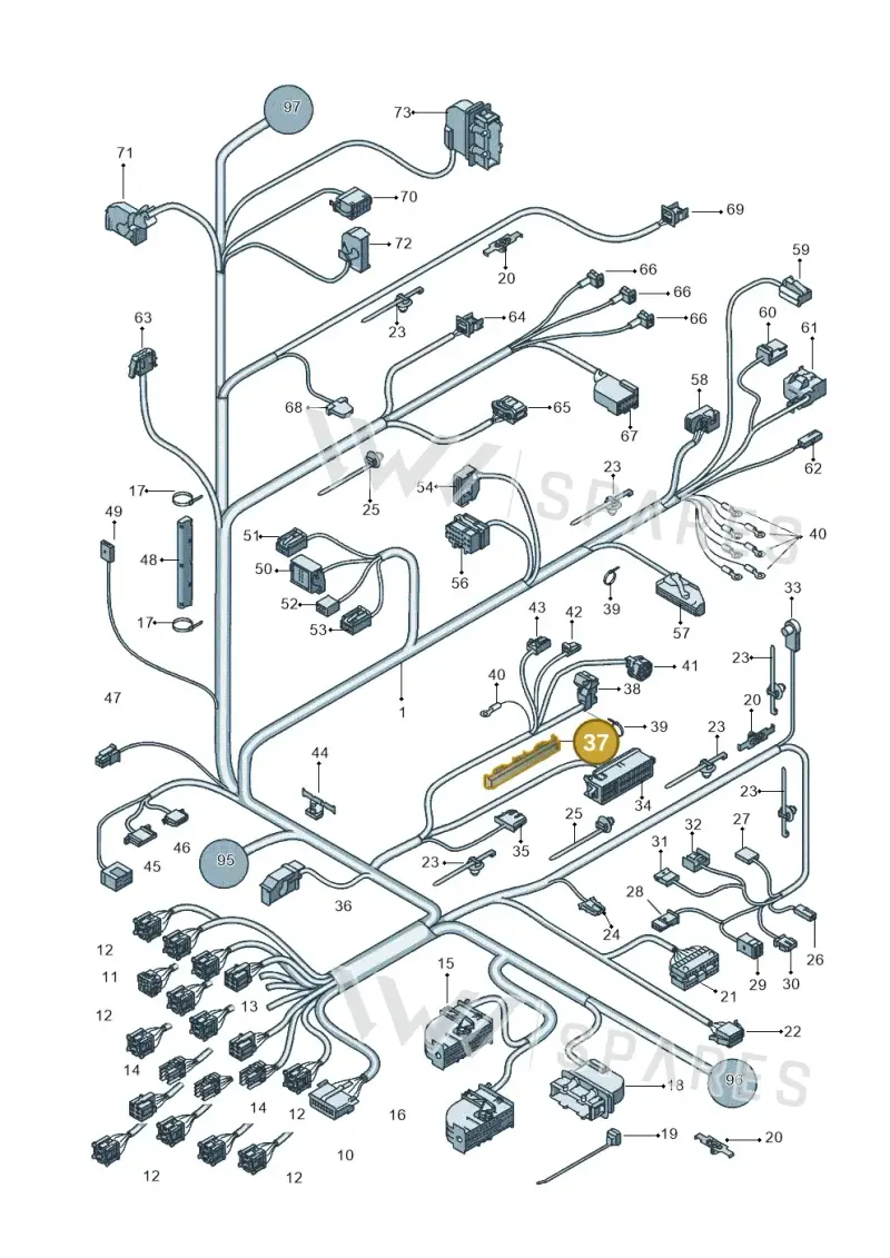 6R0971615A — SEAT Ibiza Reference (2012-2012) diagram 639971820, position 37