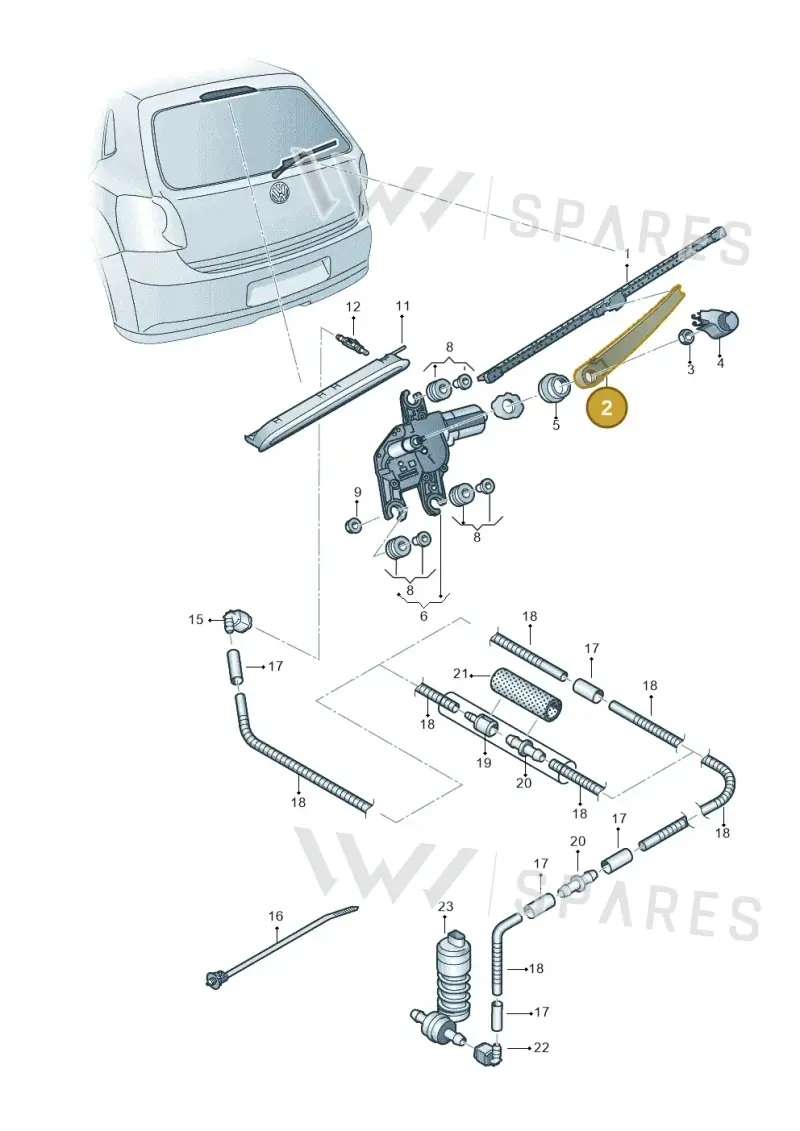6R6955707B — SEAT Arona FR (2017-) diagram 766955200, position 2