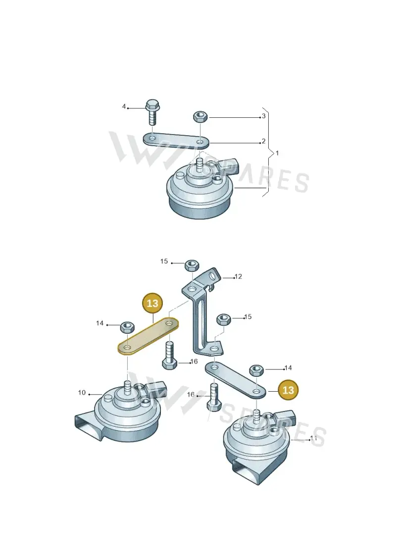 6RF951107 — SEAT Ibiza Reference (2012-2012) diagram 253951000, position 13