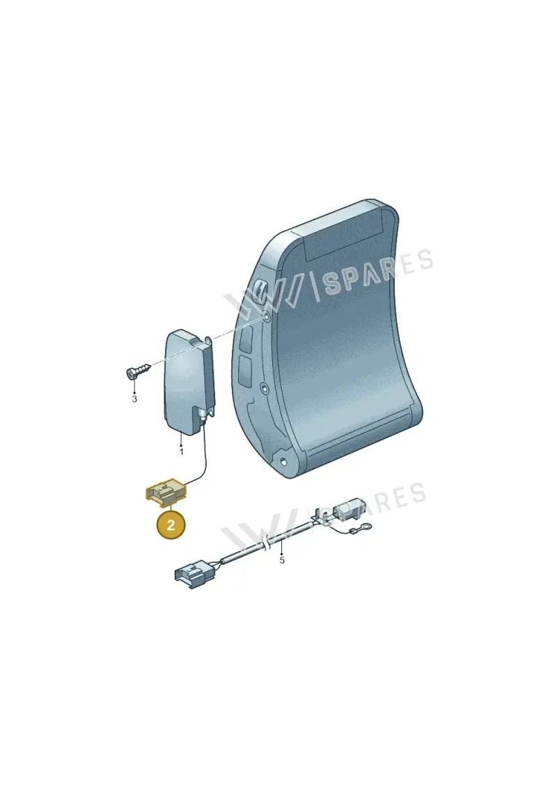 6X0972783 — SEAT Ibiza Stylance (2015-) diagram 156880200, position 2