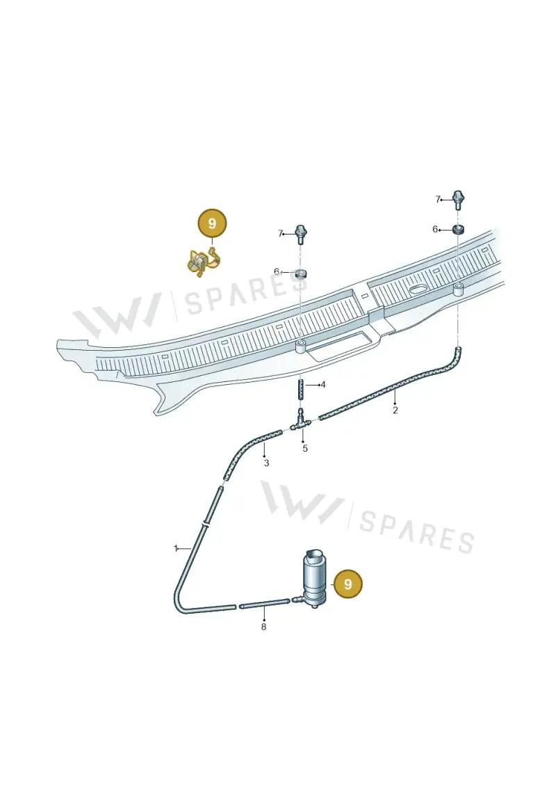 6Y0971842 — Skoda OCTAVIA/COMBI/4X4      01> (2000-) diagram 202955150, position 9