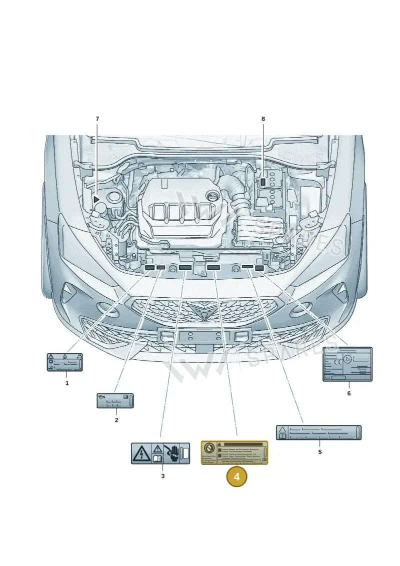 701010002AA — SEAT Formentor TSI CUPRA (2020-) diagram 5ff010010, position 4