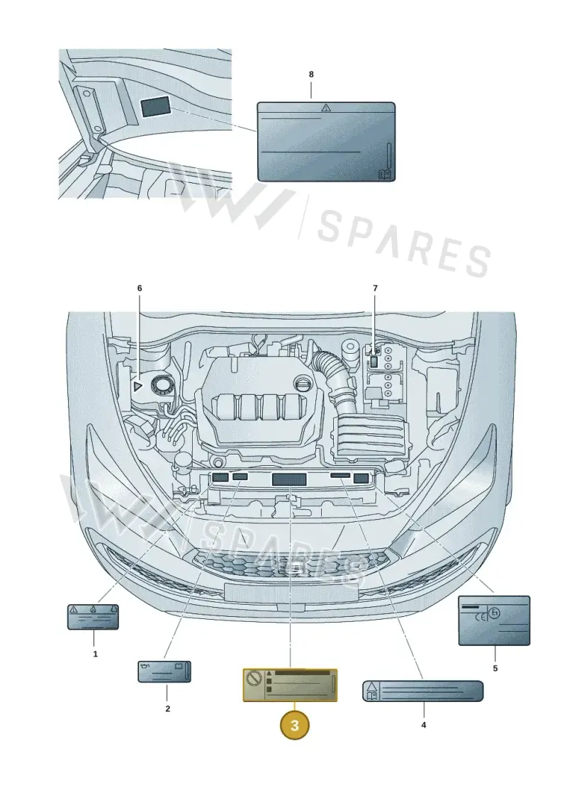 701010701R — SEAT Ateca Style (2016-) diagram 5fn010010, position 3