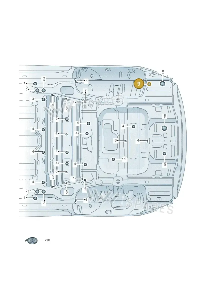 7L0899183A — SEAT Tarraco FR (2018-2024) diagram 591803037, position 9