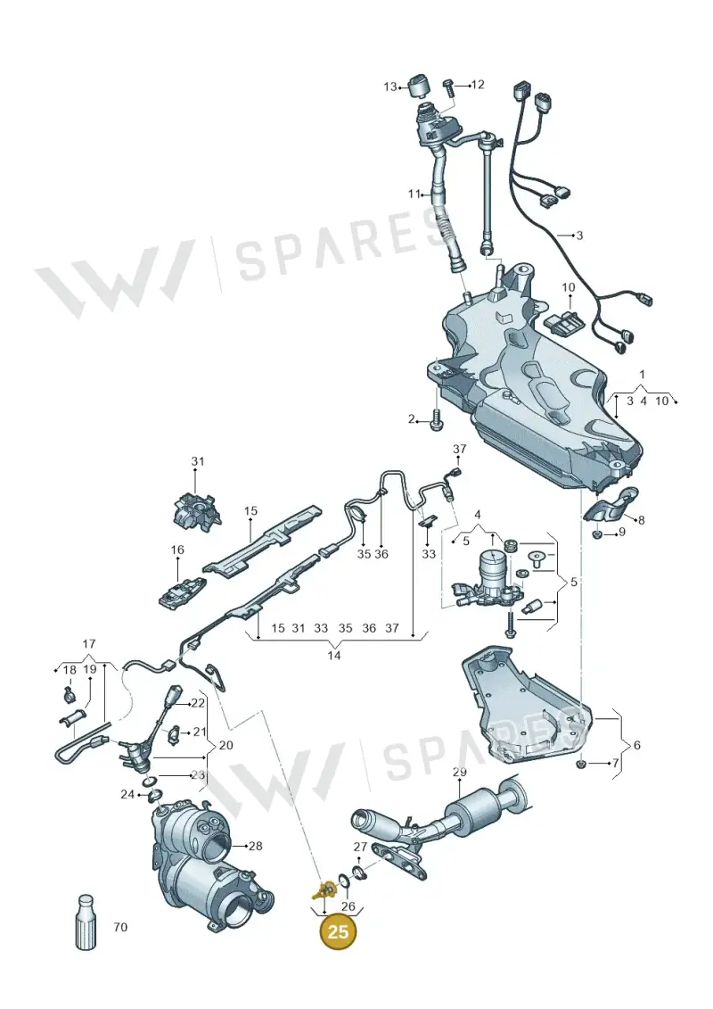 7LA131113A — SEAT Ateca Style (2016-) diagram 834201120, position 25