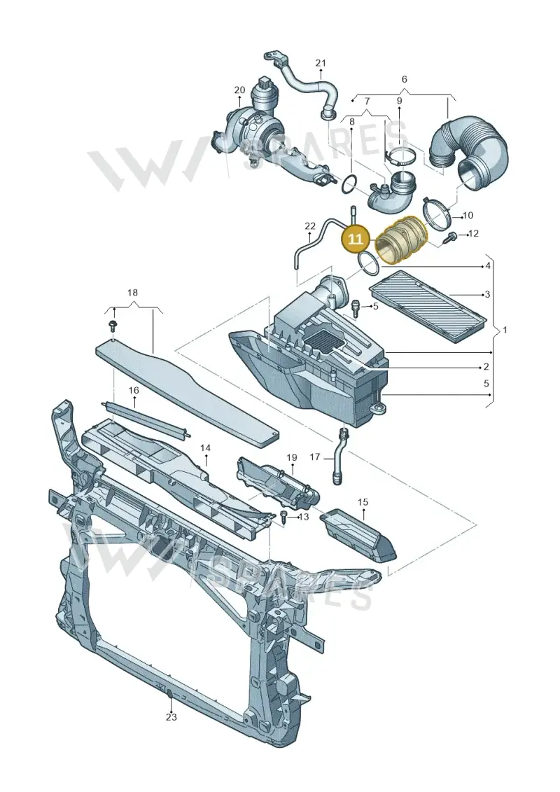 7N0129638 — SEAT Alhambra Stylance (2015-2022) diagram 863129200, position 11