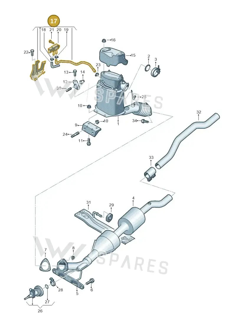7N0131552 — SEAT Alhambra Stylance (2010-2013) diagram 689253700, position 17
