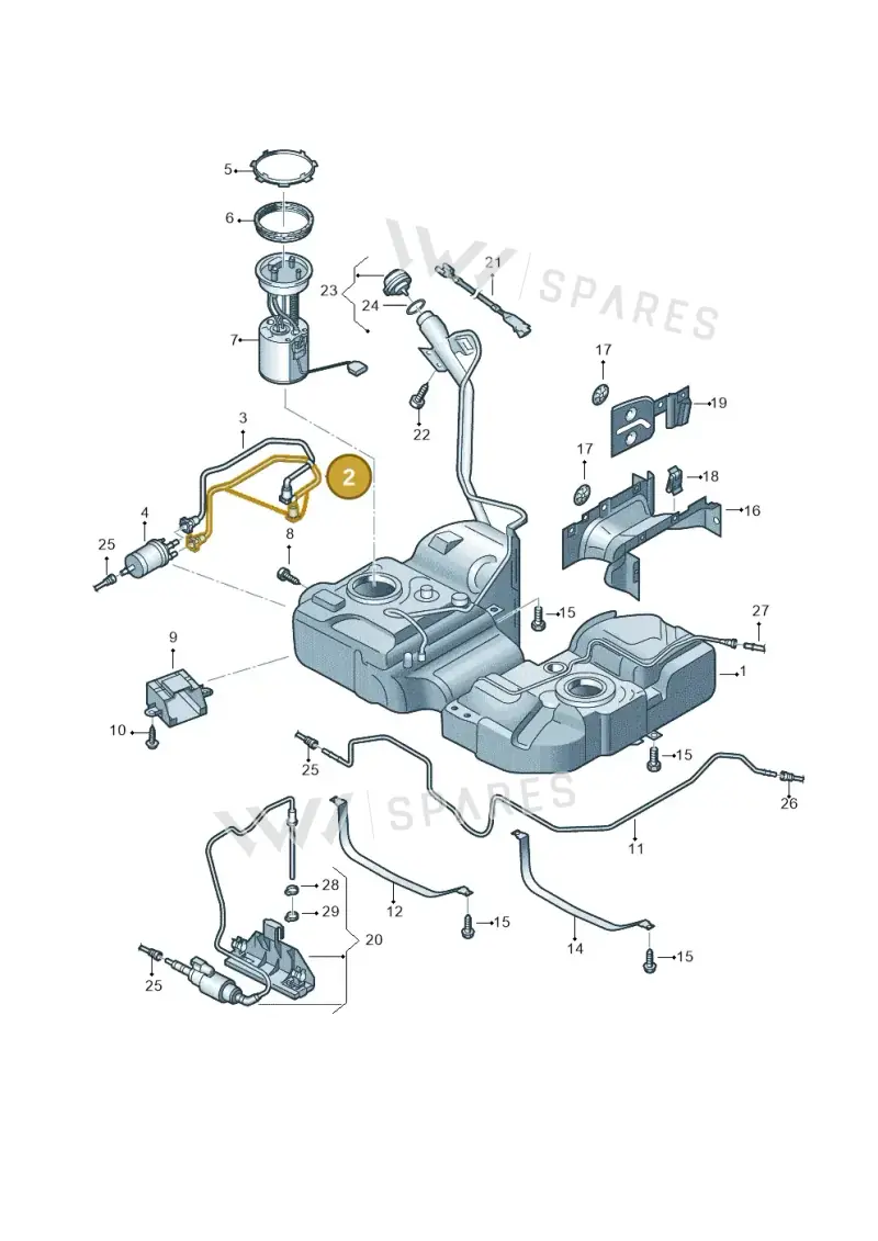 7N0201293A — SEAT Alhambra Stylance (2015-2022) diagram 689201400, position 2