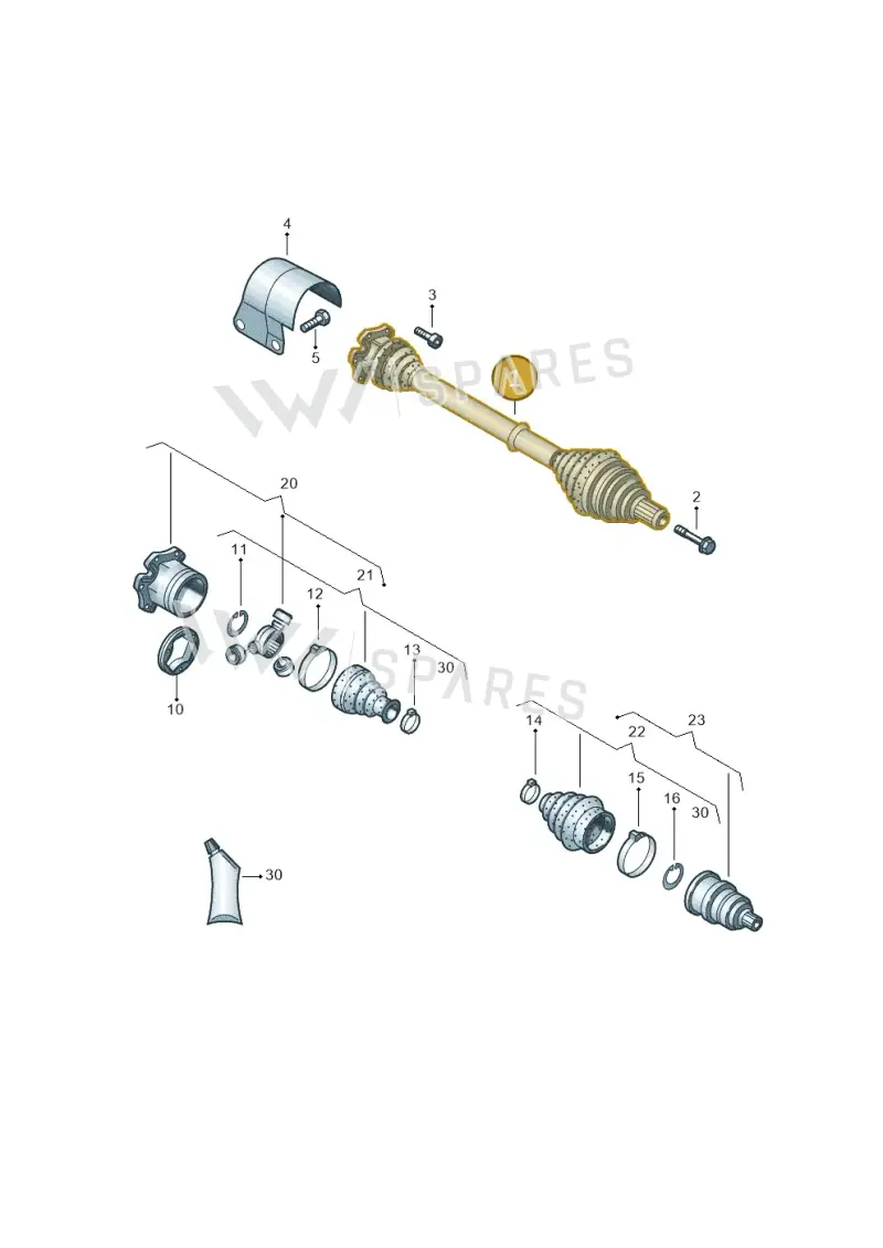 7N0407764R — SEAT Alhambra Stylance (2015-2022) diagram 689407550, position 1