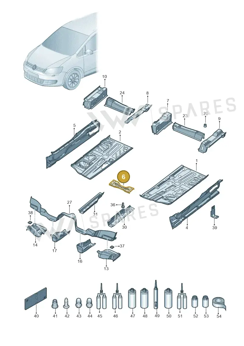 7N0802117A — SEAT Alhambra Stylance (2015-2022) diagram 863802000, position 6