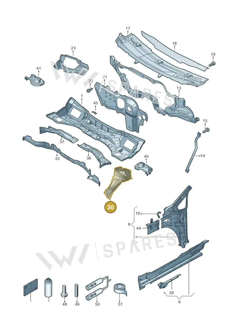 7N0805115 — SEAT Alhambra Stylance (2015-2022) diagram 863803000, position 30