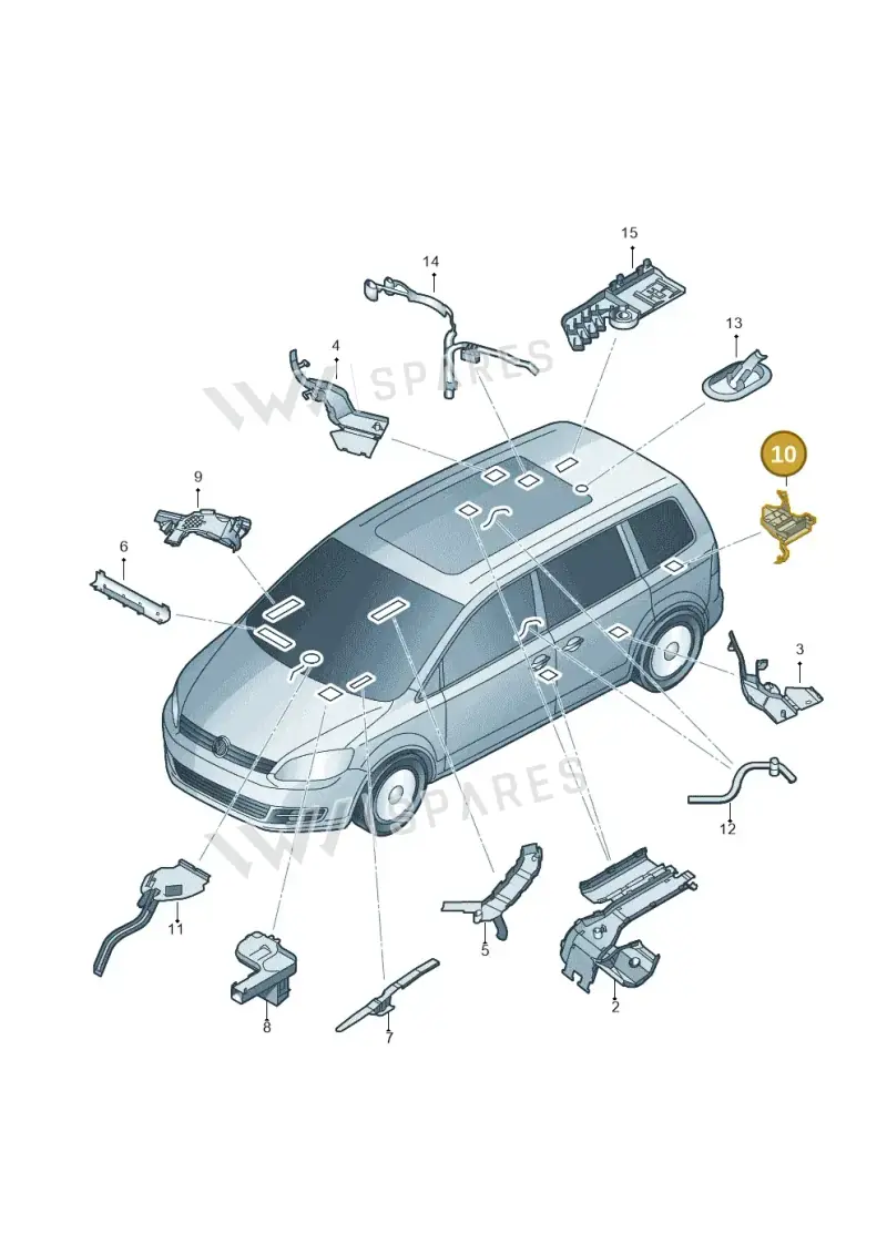 7N0971845 — SEAT Alhambra Stylance (2015-2022) diagram 689972010, position 10